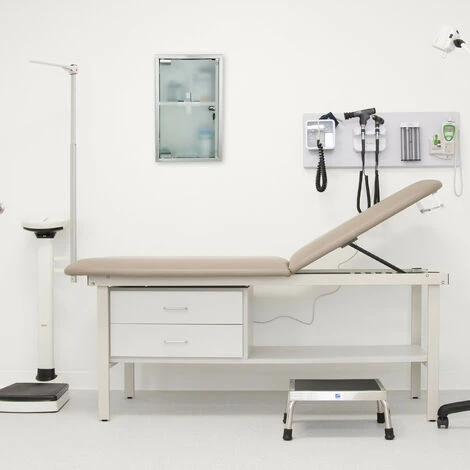 Relaxdays Armoire à Pharmacie Inox Porte Verre 2 Niveaux Ferme à Clé Médicaments Pansements Brillant 40x25x11cm, Argenté 5 Relaxdays Armoire à Pharmacie Inox Porte Verre 2 Niveaux Ferme à Clé Médicaments Pansements Brillant 40x25x11cm, Argenté – Image 3