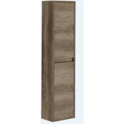 Colonne De Salle De Bains Suspendue 2 Portes Couleur Nordik Couleur