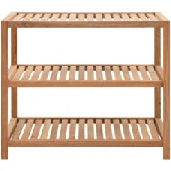 Étagère De Salle De Bain Bois De Noyer Massif 65 X 40 X 55 Cm VidaXL 8 Étagère De Salle De Bain Bois De Noyer Massif 65 X 40 X 55 Cm VidaXL -Songmics Soldes Magasin 13744623 2