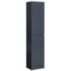 Colonne Salle De Bain Gris Anthracite Suspendue 140 Cm SORRENTO