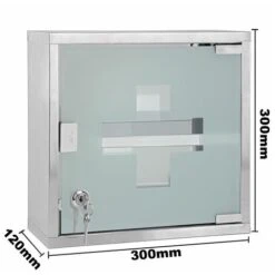 Armoire à Pharmacie Armoire à Médicaments Premier Secours Avec Clés 2 Compartments (en) 11 Armoire à Pharmacie Armoire à Médicaments Premier Secours Avec Clés 2 Compartments (en) -Songmics Soldes Magasin 18476470 5