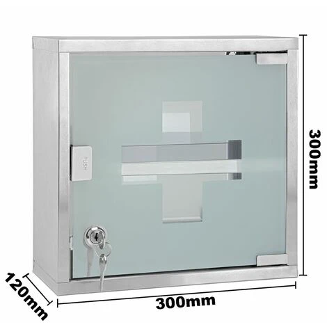 Armoire à Pharmacie Armoire à Médicaments Premier Secours Avec Clés 2 Compartments (en) 7 Armoire à Pharmacie Armoire à Médicaments Premier Secours Avec Clés 2 Compartments (en) – Image 5