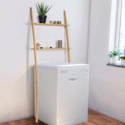 Etagère Dessus WC Bambou MAYA -Songmics Soldes Magasin 24628991 3