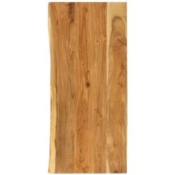 Dessus De Meuble-lavabo De Salle De Bain Acacia 140x52x2,5 Cm