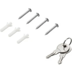 Armoire à Pharmacie 2 étagères 3 Niveaux 20L X 12l X 58H Cm Porte Verre Trempé Symbole Croix Acier Inox. -Songmics Soldes Magasin 27164627 5