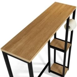 Meuble Dessus WC Avec étagères DETROIT Design Industriel 10 Meuble Dessus WC Avec étagères DETROIT Design Industriel -Songmics Soldes Magasin 27495659 4