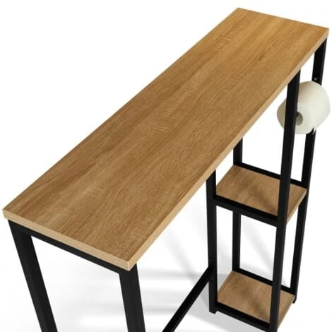 Meuble Dessus WC Avec étagères DETROIT Design Industriel 6 Meuble Dessus WC Avec étagères DETROIT Design Industriel – Image 4