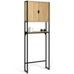 Meuble étagère Dessus WC Placard DETROIT Design Industriel