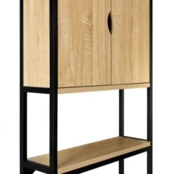 Meuble étagère Dessus WC Placard DETROIT Design Industriel -Songmics Soldes Magasin 27495663 5