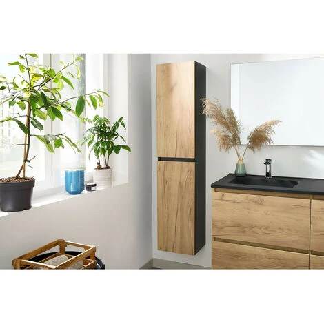 Colonne De Salle De Bain BOBOCHIC - Colonne De Salle De Bain 140 Cm KALEO Marron 3 Colonne De Salle De Bain BOBOCHIC - Colonne De Salle De Bain 140 Cm KALEO Marron