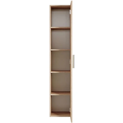 Armoire De Rangement De Pluto Hauteur 150cm Chene - Meuble De Rangement Haut Placard Armoire Colonne 4 Armoire De Rangement De Pluto Hauteur 150cm Chene - Meuble De Rangement Haut Placard Armoire Colonne – Image 2