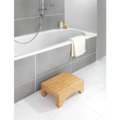 WENKO Marche Pied Salle De Bain Bambusa, Repose Pied Salle De Bain, Bois Bambou, 40x30x15 Cm, Marron 8 WENKO Marche Pied Salle De Bain Bambusa, Repose Pied Salle De Bain, Bois Bambou, 40x30x15 Cm, Marron -Songmics Soldes Magasin 34587162 2