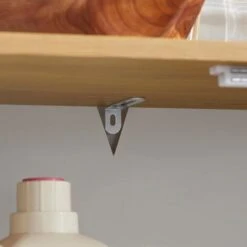 SoBuy BZR41-W Meuble Bas Placard De Rangement Armoire Pour Cuisine, Salle De Bain, Toilette, Meuble De Salle De Bain Avec 2 Portes Persiennes -Songmics Soldes Magasin 36910198 5