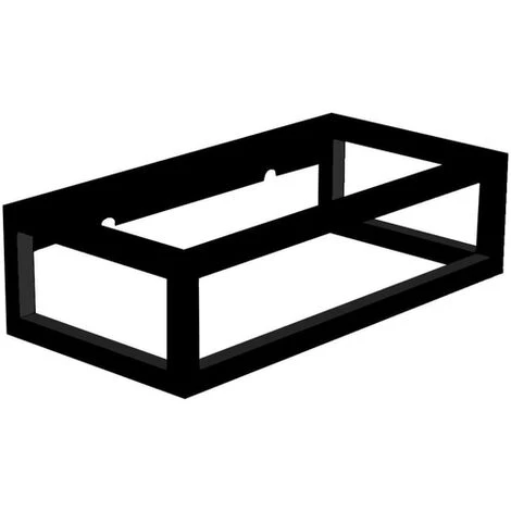 Royal Plaza Merlot Cadre De Support Lave-mains 40x22cm Noir Mat 3 Royal Plaza Merlot Cadre De Support Lave-mains 40x22cm Noir Mat