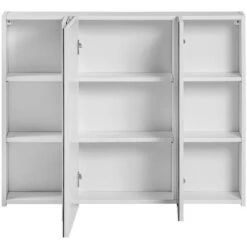 Armoire Miroir Mural - 100 X 16 X 75 Cm - Cuba White - Livraison Gratuite -Songmics Soldes Magasin 40608111 3