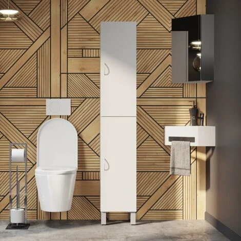 ALLIBERT Armoire De Toilette CORSA 31cm - 1 Porte Miroir 4 ALLIBERT Armoire De Toilette CORSA 31cm - 1 Porte Miroir – Image 2