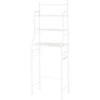Etagère De Salle De Bain Meuble De Rangement Au-Dessus Des Toilettes WC,Blanc -Songmics Soldes Magasin 57342323 1
