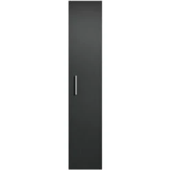 Armoire De Rangement De Pluto Hauteur 150cm Noir - Meuble De Rangement Haut Placard Armoire Colonne -Songmics Soldes Magasin 60094104 3