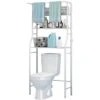 Meuble WC Ou Machine à Laver Étagère De Salle De Bains 3 étagères Avec Porte Serviettes 68x163x25cm(LxHxP) Blanc 1 Meuble WC Ou Machine à Laver Étagère De Salle De Bains 3 étagères Avec Porte Serviettes 68x163x25cm(LxHxP) Blanc -Songmics Soldes Magasin 69507901 1