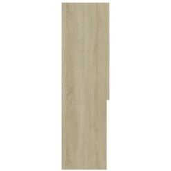 Meuble Machine à Laver | Meuble Pour WC Chêne Sonoma 70,5x25,5x90 Cm 43099 -Songmics Soldes Magasin 70591758 4