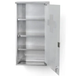 Jago® Armoire à Pharmacie Murale - 3 Étagères, 4 Compartiments, Serrure, 2 Clés, 30x12x60cm, Acier Inoxydable - Meuble à Pharmacie, Armoire Médicaments, Premiers Secours, Salle De Bain 9 Jago® Armoire à Pharmacie Murale - 3 Étagères, 4 Compartiments, Serrure, 2 Clés, 30x12x60cm, Acier Inoxydable - Meuble à Pharmacie, Armoire Médicaments, Premiers Secours, Salle De Bain -Songmics Soldes Magasin 74549079 3