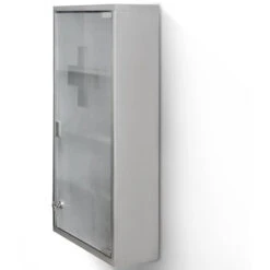 Jago® Armoire à Pharmacie Murale - 3 Étagères, 4 Compartiments, Serrure, 2 Clés, 30x12x60cm, Acier Inoxydable - Meuble à Pharmacie, Armoire Médicaments, Premiers Secours, Salle De Bain 10 Jago® Armoire à Pharmacie Murale - 3 Étagères, 4 Compartiments, Serrure, 2 Clés, 30x12x60cm, Acier Inoxydable - Meuble à Pharmacie, Armoire Médicaments, Premiers Secours, Salle De Bain -Songmics Soldes Magasin 74549079 4