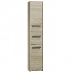 VERONA Colonne De Salle De Bain 30x30x170 Meuble De Rangement Salle De Bain Armoire Toilette