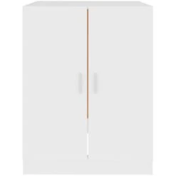 Meuble Pour Machine à Laver Meuble De Rangement Blanc 71x71,5x91,5 Cm -Songmics Soldes Magasin 80969728 5