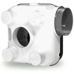 VMC - Flux Autoréglable CITY'AIR Hygrocomut - Bouches Sanitaires - Bouche Cuisine - Détecte Et évacue L'humidité