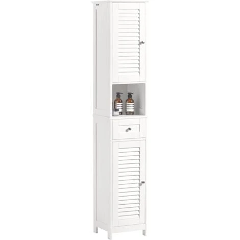 Meuble Colonne De Salle De Bain Armoire Haute Meuble Rangement FRG236-W SoBuy® 3 Meuble Colonne De Salle De Bain Armoire Haute Meuble Rangement FRG236-W SoBuy®