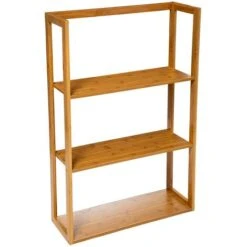 Étagère Modulable 3 Niveaux Bambou - 5 Five Simply Smart -Songmics Soldes Magasin 98555502 4