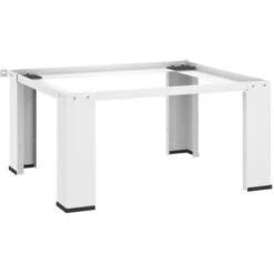 Socle Pour Machine à Laver Blanc
